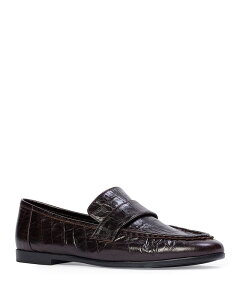 �u���b�N�X�G�[�h�X�^�W�I ���f�B�[�X �V���[�Y �p���v�X ���[�t�@�[ Black Suede Studio Women's Classic Loafer Flats Brown Eel �u���E��