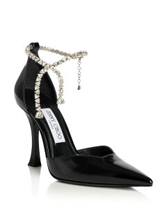 �W�~�[�`���[ ���f�B�[�X �V���[�Y �p���v�X Jimmy Choo Women'stevie 100 Stiletto Pumps Black �u���b�N