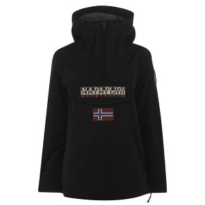 �i�p�s�� ���f�B�[�X �A�E�^�[ �W���P�b�g�E�u���]�� �W���P�b�g Napapijri Rainforest Jacket Black �u���b�N