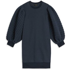 【送料無料】 テッドベーカー レディース ワンピース トップス Xcelina Quilted Jersey Dress MIDNIGHT