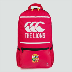 カンタベリー メンズ バックパック・リュックサック バッグ British and Irish Lions Medium Backpack TANGO RED