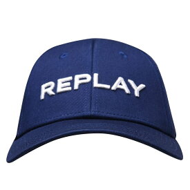 【送料無料】 リプレイ メンズ 帽子 アクセサリー Logo Cap Navy 500