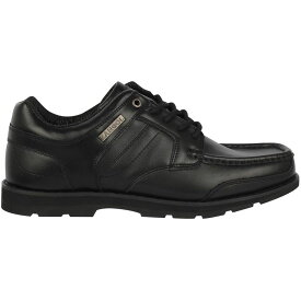 【送料無料】 カンゴール メンズ スニーカー シューズ Harrow Leather Mens Shoes Black