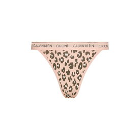 【送料無料】 カルバンクライン レディース パンツ アンダーウェア ONE Cotton Thong Cybr Green