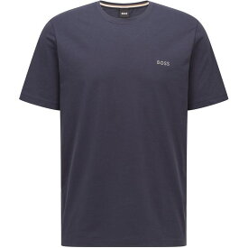 【送料無料】 ボス メンズ Tシャツ トップス Mix Match T Shirt Navy 403