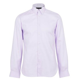 【送料無料】 テッドベーカー メンズ シャツ トップス Dalton Slim Fit Long Sleeve Shirt Lilac