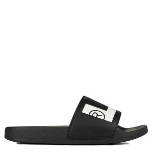 ���[�o�C�X ���f�B�[�X �V���[�Y �T���_�� Levis June Sliders Reg Black �u���b�N