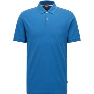 �{�X �����Y �g�b�v�X T�V���c �|���V���c Boss Pallas Polo Mens Medium Blue 429 �u���[