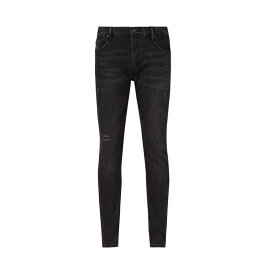 【送料無料】 オールセインツ メンズ デニムパンツ ジーンズ ボトムス Rex Jeans Washed Black