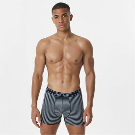 【送料無料】 ジャック ウィルス メンズ ボクサーパンツ アンダーウェア Multipack Boxers 3 Pack Black Stripe