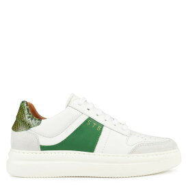 【送料無料】 シューザベア レディース スニーカー シューズ Valda Leather Sneaker 835 White/Green