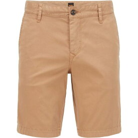 【送料無料】 ボス メンズ ハーフパンツ・ショーツ ボトムス Schino Slim Chino Shorts Medium Beige260