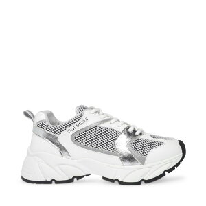 yz XeB[u }f fB[X Xj[J[ V[Y Standout Trainers White/Sil