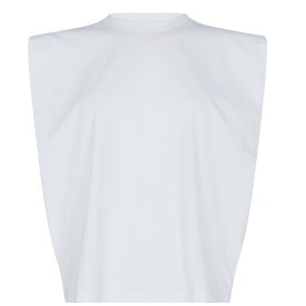 【送料無料】 フレンチコネクション レディース シャツ トップス French Connection Sleeveless Shirt Womens Winter Whit
