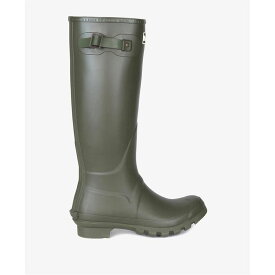 【送料無料】 バーブァー レディース ブーツ・レインブーツ シューズ Bede Wellington Boots Olive