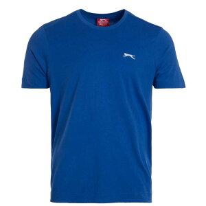 �X���Z���W���[ �����Y �g�b�v�X T�V���c Slazenger Plain T Shirt Mens Royal Blue �u���[