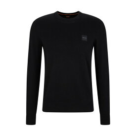 【送料無料】 ボス メンズ ニット・セーター アウター Kanovano Jumper Black 001