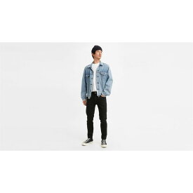 【送料無料】 リーバイス メンズ デニムパンツ ジーンズ ボトムス Levis Skinny Tapered Jeans Black Leaf Adv