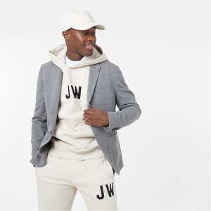 �W���b�N �E�B���X �����Y �A�E�^�[ �W���P�b�g�E�u���]�� �u���U�[ �W���[�W�[ Jack Wills Jersey Blazer Grey �O���[
