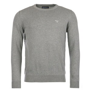 ouA[ Y AE^[ jbgEZ[^[ Grey GY51 Barbour Pima Cotton Crew Sweatshirt