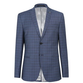 【送料無料】 テッドベーカー メンズ ジャケット・ブルゾン アウター Bollijs Slim Fit Suit Jacket Blue