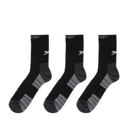 【送料無料】 スラセンジャー メンズ 靴下 アンダーウェア Pack Quarter Length Socks Black