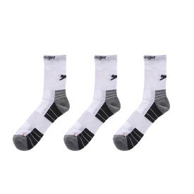 【送料無料】 スラセンジャー メンズ 靴下 アンダーウェア Pack Quarter Length Socks White