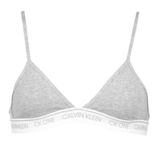 �J���o���N���C�� ���f�B�[�X �A���_�[�E�F�A �u���W���[ �R�b�g�� Calvin Klein ONE Cotton Triangle Bra Grey 020 �O���[