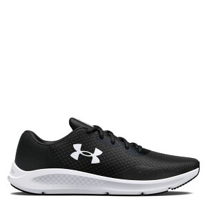 A_[A[}[ Y V[Y Xj[J[ Under Armour Armour Charged Pursuit 3 Mens Trainers Black/White zCg