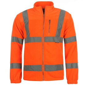 【送料無料】 ダンロップ メンズ ジャケット・ブルゾン アウター Hi Vis Fleece Jacket Mens Orange