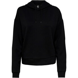 【送料無料】 オンリープレイ レディース パーカー・スウェット アウター Sleeve Hooded Sweatshirt Black