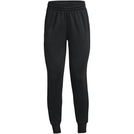 【送料無料】 アンダーアーマー レディース カジュアルパンツ ボトムス Fleece Jogger Black