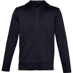 A_[A[}[ Y AE^[ p[J[EXEFbg t[X p[J[ Under Armour Fleece Full Zip Hoodie Mens Black ubN