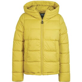 【送料無料】 バーブァー レディース ジャケット・ブルゾン アウター Saunton Quilted Jacket Olive Lime