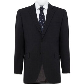 【送料無料】 ハウィック メンズ ジャケット・ブルゾン アウター Jericho Panama Suit Jacket Charcoal