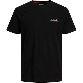 【送料無料】 ジャック&ジョーンズ メンズ Tシャツ トップス Reset T-Shirt Black