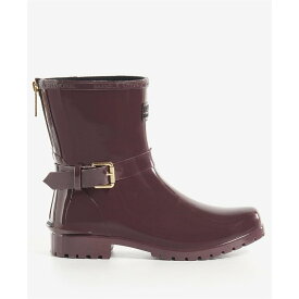 【送料無料】 バブアー レディース ブーツ・レインブーツ シューズ Mugello Wellingtons Blk Cherry