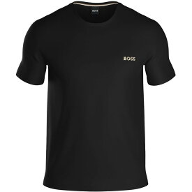 【送料無料】 ボス メンズ Tシャツ トップス Mix Match T Shirt Black/Gold