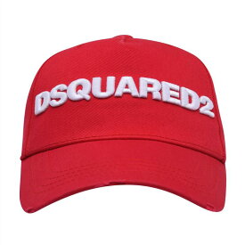 【送料無料】 ディースクエアード レディース 帽子 ベースボールキャップ アクセサリー Logo Baseball Cap Red/Wht M818