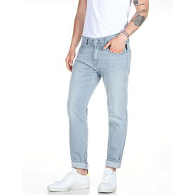 【送料無料】 リプレイ メンズ デニムパンツ ボトムス Anbass Slim Jeans 095Light Grey