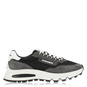 fB[XNGA[h Y V[Y Xj[J[ DSQUARED2 Run Ds2 Trainers Black/Grey M150 ubN