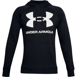 yz A_[A[}[ fB[X p[J[EXEFbg AE^[ Armour Rival Fleece Hoodie Black Men's