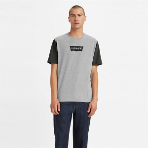 ���[�o�C�X �����Y �g�b�v�X T�V���c Levis Varsity Circle T Shirt Grey C Block �O���[