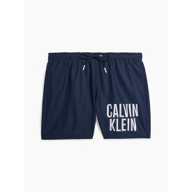 【送料無料】 カルバンクライン メンズ ハーフパンツ・ショーツ 水着 MEDIUM DRAWSTRING Navy Iris DCA