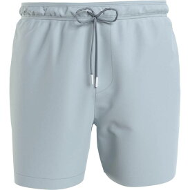 【送料無料】 カルバンクライン メンズ ハーフパンツ・ショーツ 水着 Medium Tape Swim Shorts Mens Icestorm PNY