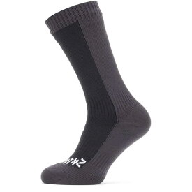 【送料無料】 シールスキンズ レディース 靴下 アンダーウェア Waterproof Cold Weather Mid Length Sock Starston Black/Grey