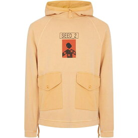 【送料無料】 シーピーカンパニー メンズ パーカー・スウェット アウター Sweatshirts - Sweat Hooded Flame Org 425