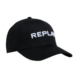 【送料無料】 リプレイ メンズ 帽子 アクセサリー Logo Cap 098 Black