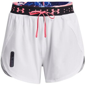 【送料無料】 アンダーアーマー レディース ハーフパンツ・ショーツ ボトムス Armour Run Anywhere Shorts Womens White