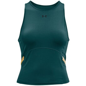 【送料無料】 アンダーアーマー レディース タンクトップ トップス Mesh Tank Top Ladies Green